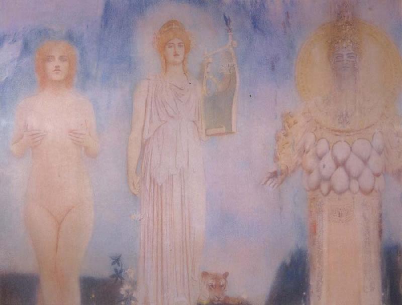 Fernand Khnopff Orpheus Germany oil painting art